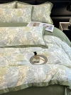 High-end thickened brushed autumn and winter four-piece set 80-count all-cotton pure cotton bed sheet and duvet cover American-style warm bedding details Picture